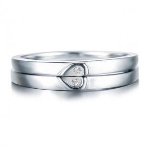 Inel Borealy Argint 925 Doble Heart Marimea 6 [0]