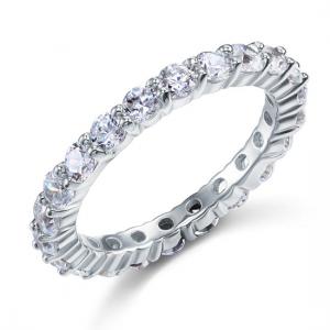 Inele - Inel Borealy Eternity Round Cut Mărimea 6