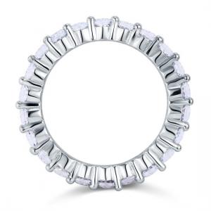 Inel Borealy Eternity Round Cut Mărimea 8 [4]