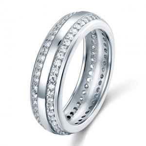 Inel Borealy Argint 925 Created Diamond Verigheta Marimea 8 [1]