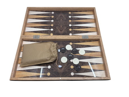 Joc de Șah și Table – Set Deluxe cu Piese din Metal Auriu/Argintiu Sculptate Manual [6]