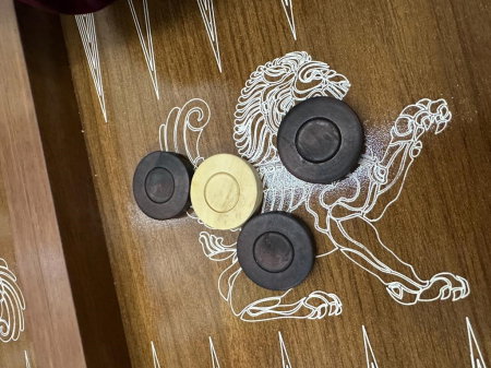 Joc de Table Backgammon Luxury Lemn Masiv [5]