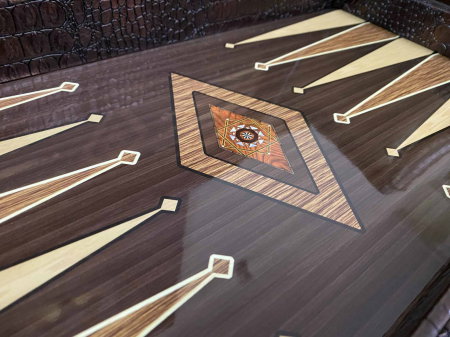 Joc table Star Luxury Edition Leather cu cărți de joc aurite – cadou de lux pentru bărbați [8]