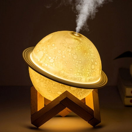 Lampa 3D Saturn cu Umidificator [3]