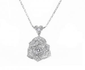 Luxury Rosa Set Cercei Borealy Colier Si Inel [4]