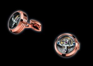 Butoni TF Est. 1968 Tourbillon Luxury - Placaţi cu aur roz - Made in Switzerland [3]