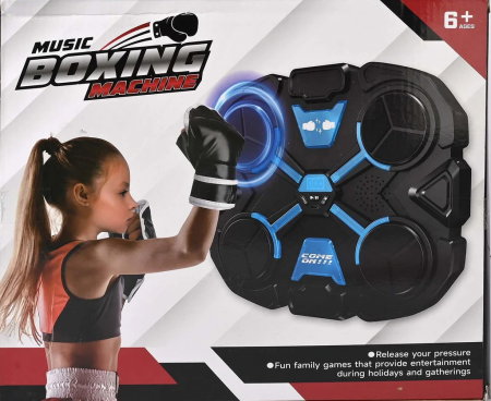 Musical Boxing Machine pentru copii 6+ ani – Box cu Muzică, Lumini și Reacție Rapidă | Cadoul Perfect pentru Copii [0]