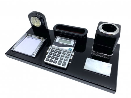 Set Birou Office Business Desk Black Premium [3]