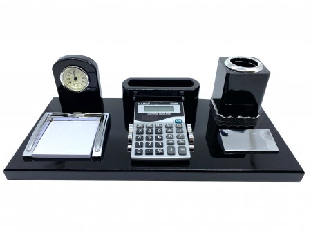 Set Birou Office Business Desk Black Premium [1]