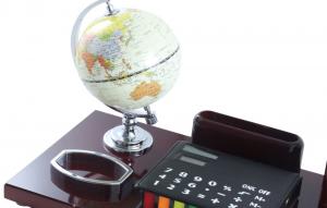 Office Business Desk Dark Brown [3]