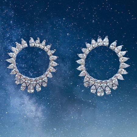 Cercei Rotunzi Diamonds Millenia [3]