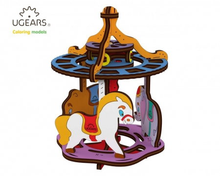 Puzzle din lemn Carousel [0]