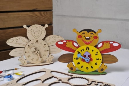 Puzzle din lemn Ceas [2]