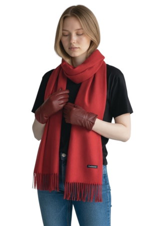 Vogue Manusi si Portofel Piele Naturala & Esarfa Casmir [2]