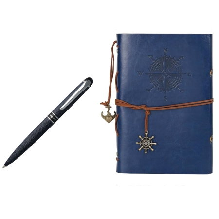 Roller Ungaro Uomo BlueMarine & Agenda Travel Blue [0]