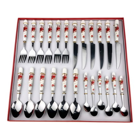 Cadouri pentru Directori - Set 24 tacâmuri de Crăciun