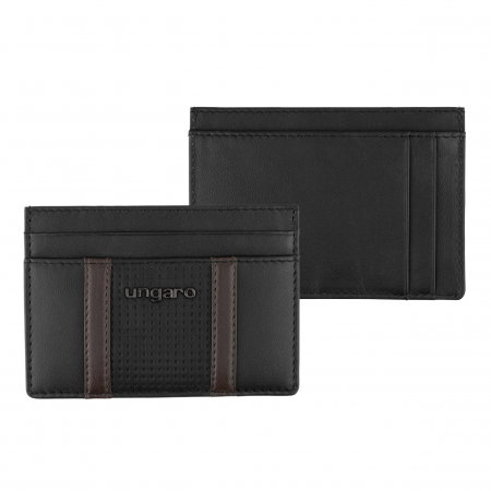 Portofel Piele Naturala Carduri Ungaro Taddeo Black [0]