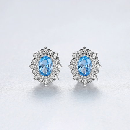 Set Cercei Colier Royal Topaz Blue [5]