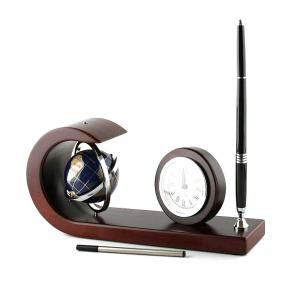 Set de birou Twisted Base (cu glob transparent) [0]