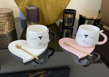 Set Cadou Cani & Farfurii Yours Cat [1]