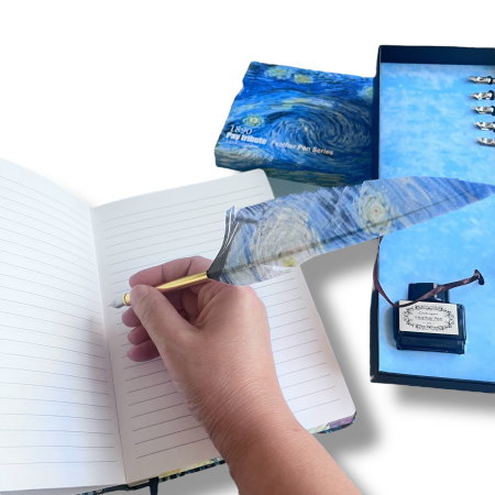Set Caligrafie & Agenda Picturi Celebre [3]