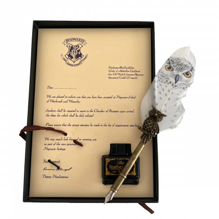 Set Caligrafie Harry Potter - Pana de scris si calimara desk [2]