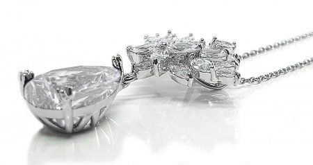 Set Cercei si Colier Borealy Glamorous Diva White [2]