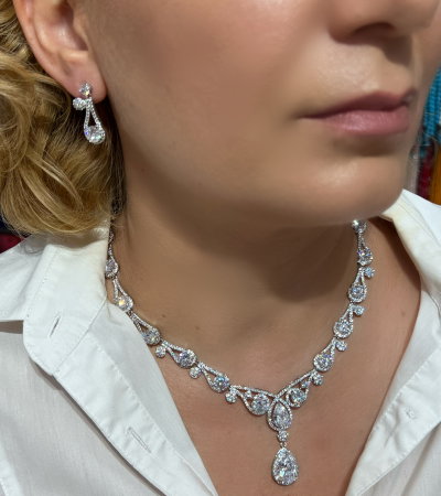 Set Cercei şi Colier Luxury Wedding [2]