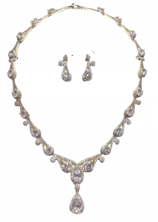 Set Cercei şi Colier Luxury Wedding [5]