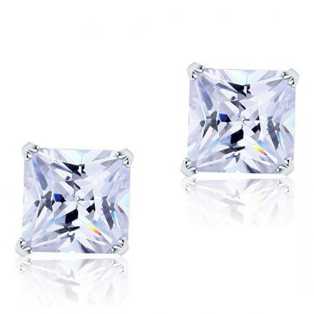 Set Esarfa Giverny Blue Cacharel & Cercei Borealy One Diamond Square Princess [4]