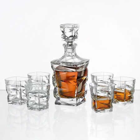 Cadouri Barbati de Paste – Set Whisky Cristal Bohemia [1]