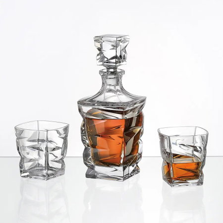 Cadouri Barbati de Paste – Set Whisky Cristal Bohemia [3]
