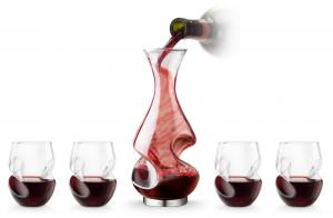 Cadou Decanter & Glasses Conundrum Aerator [0]