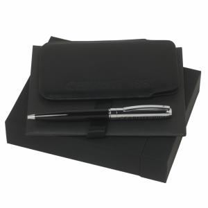 Cadou Husă Telefon piele naturala şi Pix Genesis Cerruti 1881 Desk [0]
