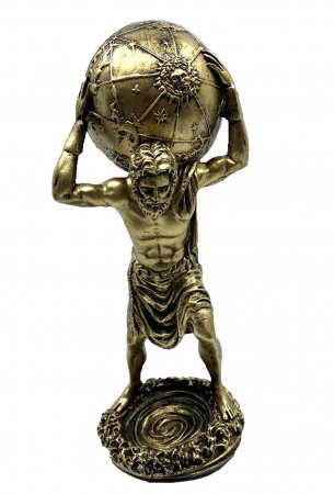 Statueta Atlas ce tine pe umeri bolta cereasca [3]