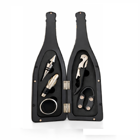 Sticlă Cadou Vin cu Accesorii Premium Personalizată – Set Elegant pentru Bărbați [2]
