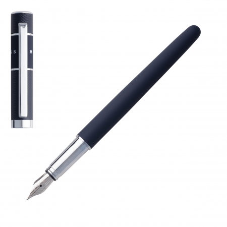 Stilou Hugo Boss Blue Elegance & Batista Sacou Barbati Matase Borealy [5]