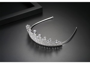 Tiara Borealy Flowers Wedding Pageant Prom [3]