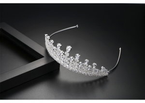 Tiara Borealy Flowers Wedding Pageant Prom [1]