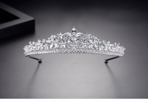 Tiara Mireasa Glamour Flowers Borealy [1]