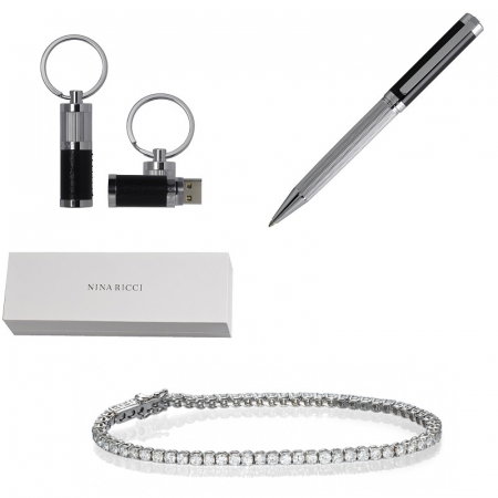 Set USB si Pix Nina Ricci Luxury & Bratara Tennis Borealy [0]