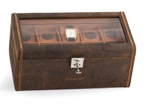 Set Cutie 20 ceasuri Cubano Piele Naturala by Friedrich si Note Pad Burgundy Hugo Boss [3]