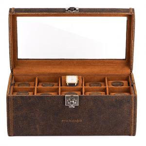 Set Cutie 20 ceasuri Cubano Piele Naturala by Friedrich si Note Pad Burgundy Hugo Boss [1]
