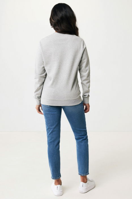 Bluza unisex IQONIQ Denali, bumbac organic si reciclat, fara vopsire, 340 GSM [9]