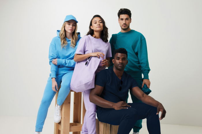 Bluza unisex IQONIQ Kruger, bumbac organic si reciclat, croiala lejera, 340 GSM [13]