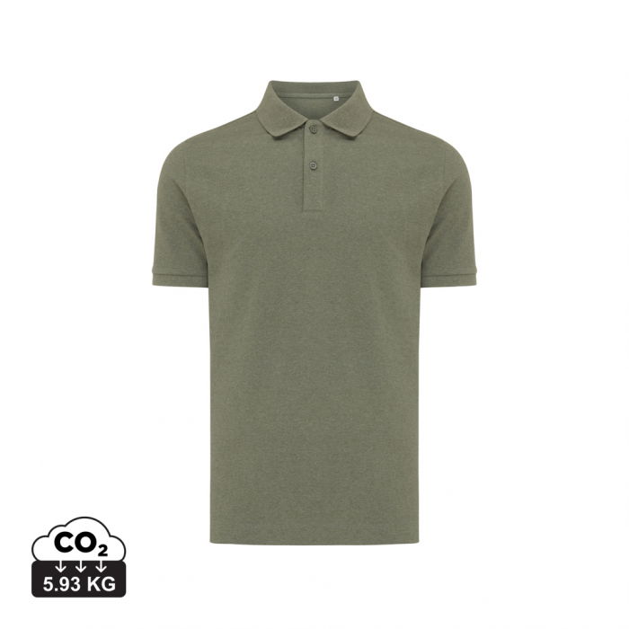 Tricou polo unisex IQONIQ Yosemite, bumbac organic si reciclat, 220 GSM, medium fit [1]