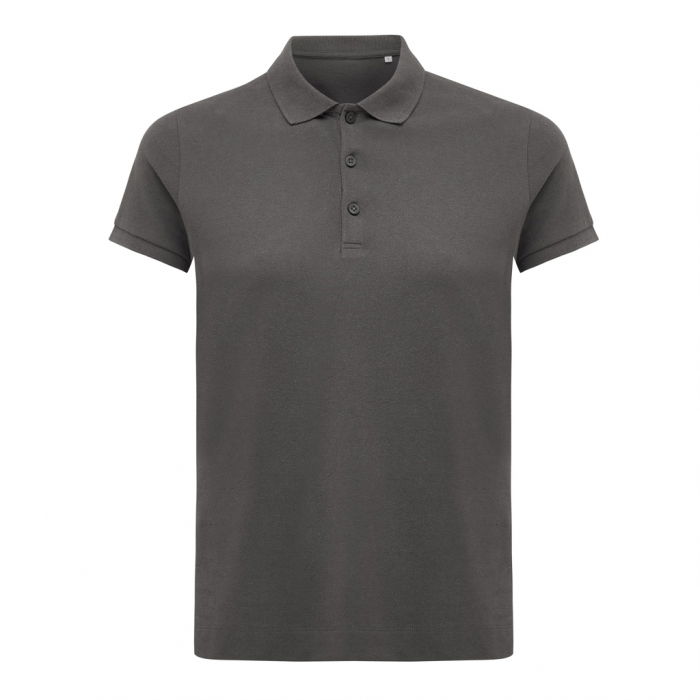 Tricou polo dama IQONIQ Yosemite, bumbac organic si reciclat, 220 GSM, medium fit [2]