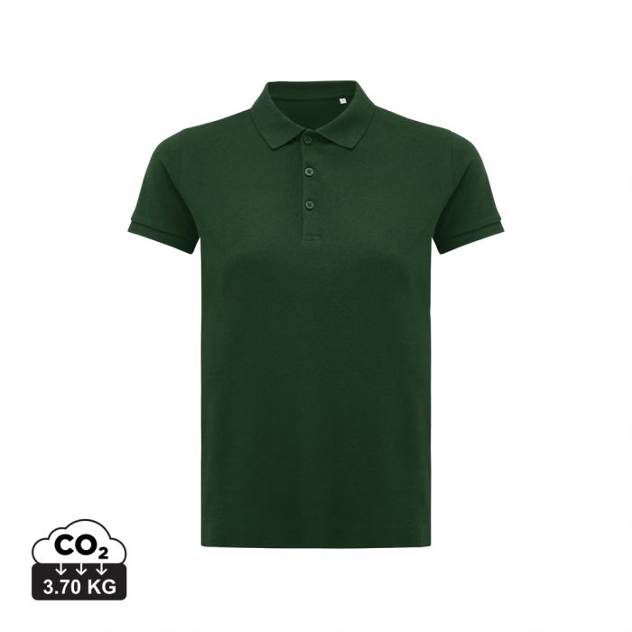Tricou polo dama IQONIQ Yosemite, bumbac organic si reciclat, 220 GSM, medium fit [1]