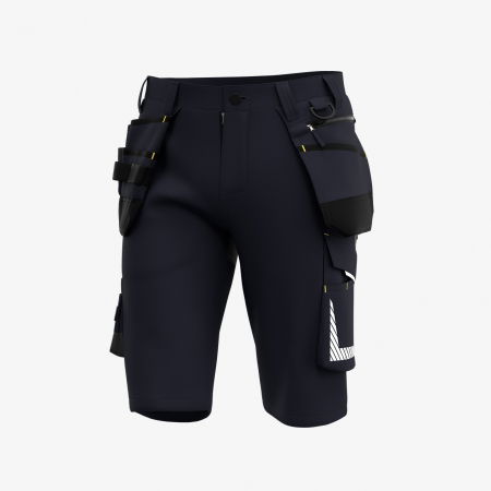 Pantaloni scurti si 1/3 - Pantaloni scurti cu buzunare multiple ALKES SHORT, barbati, Safety Jogger
