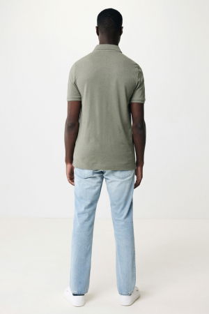 Tricou polo unisex IQONIQ Yosemite, bumbac organic si reciclat, 220 GSM, medium fit [11]